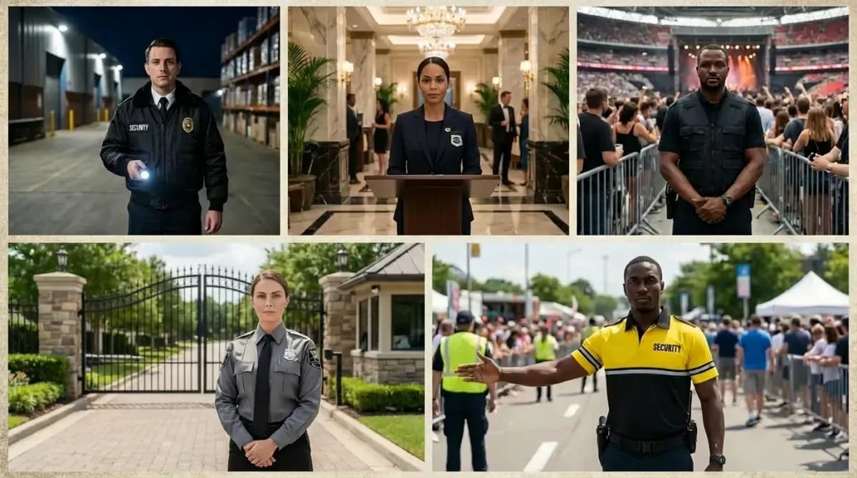 Professional Security Officers Tailored to Your Needs