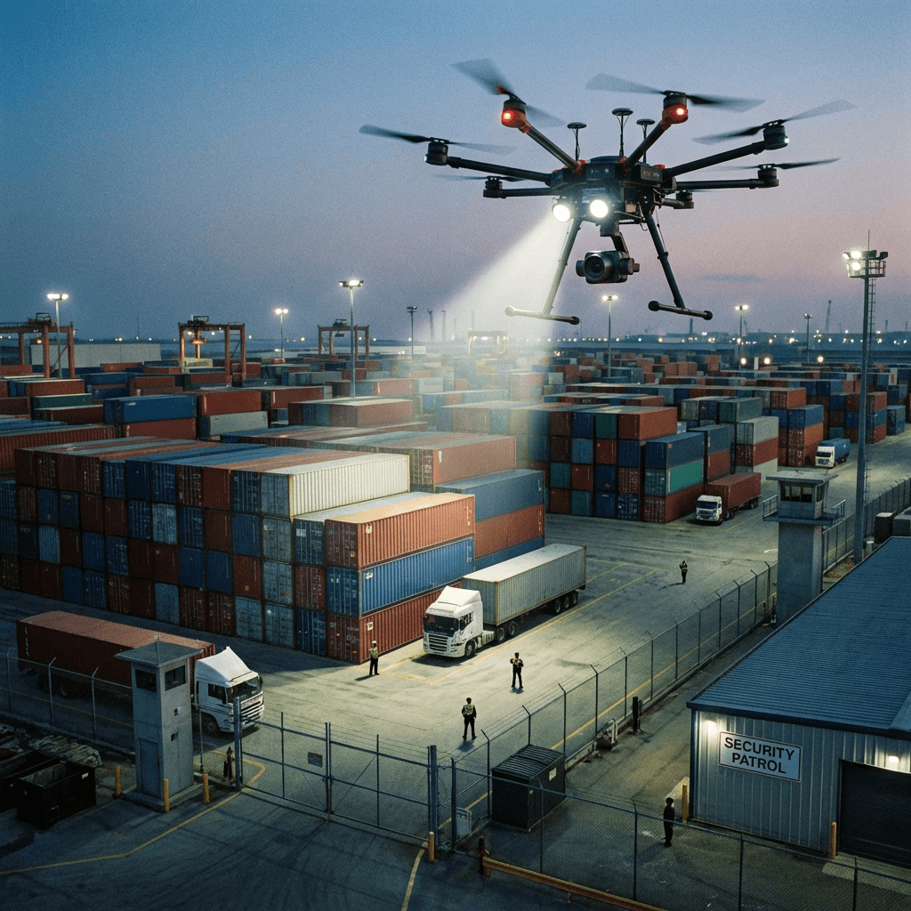 Drone Patrol Security